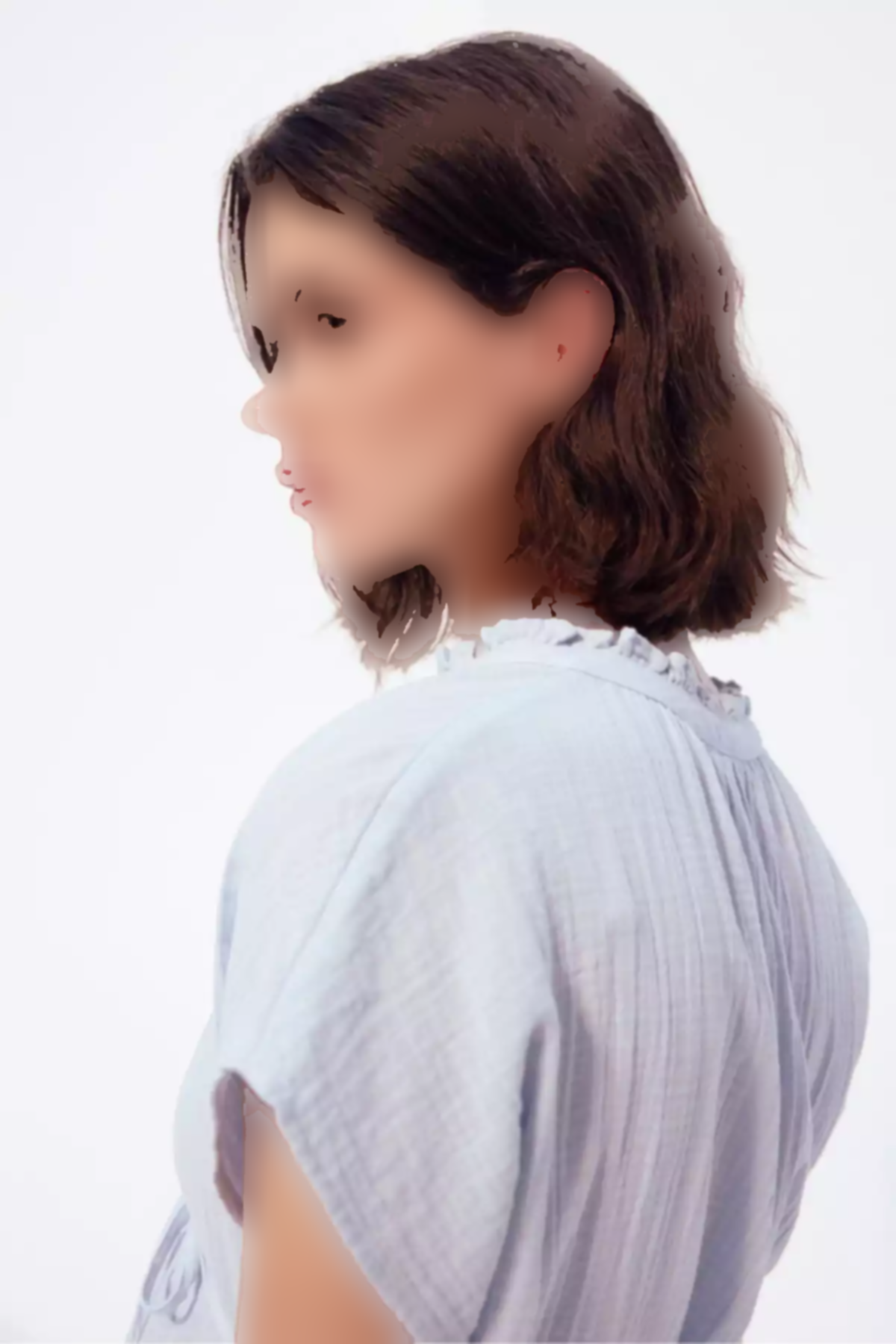 بلوز muslin کمربند دار برند H&M کد 1757223309