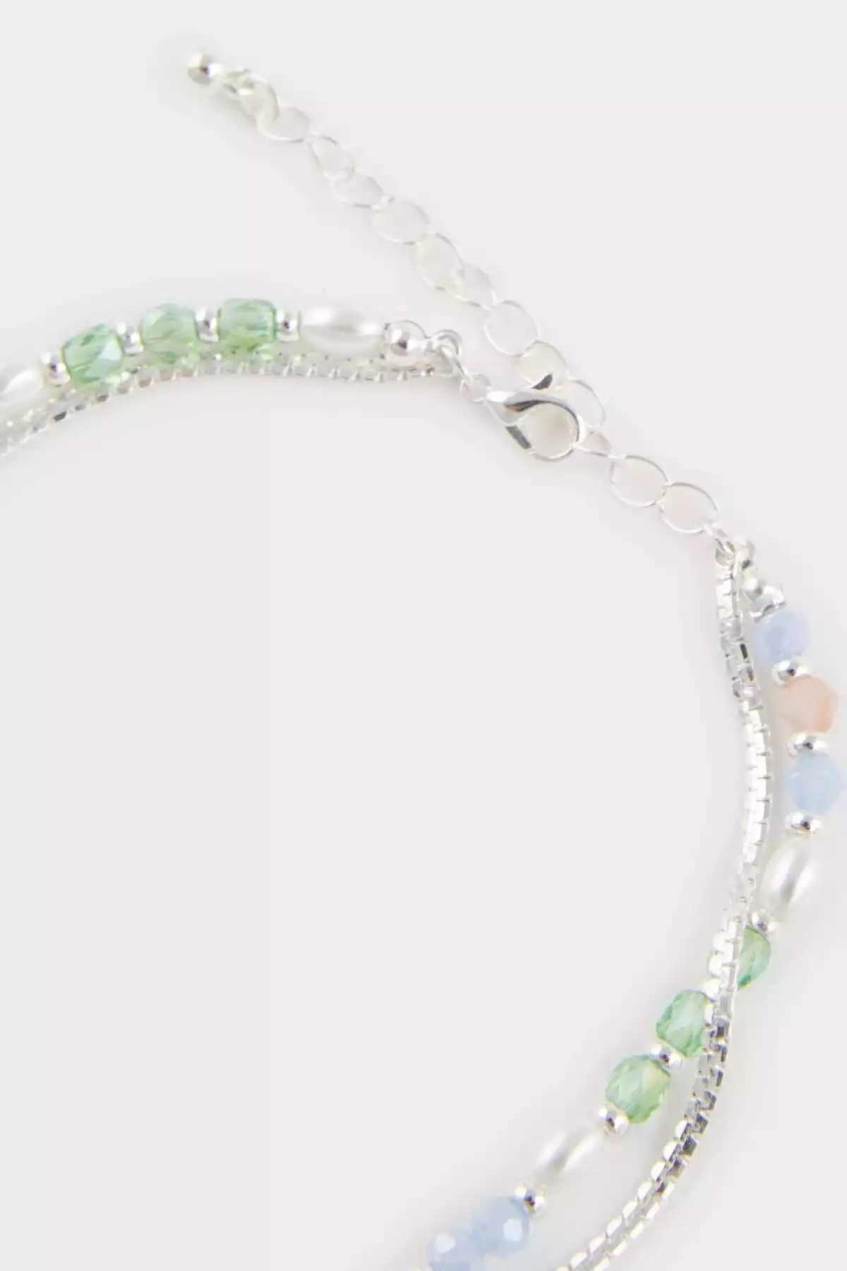 مروارید دوزی شده نقره ای زنانه برند Defacto کد 1757272449