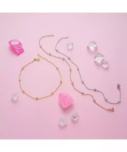 زنجیردار نگین دار 925عیار نقره وضعیت برند Queen Silver Jewelry کد 1757010247