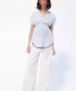 بلوز muslin کمربند دار برند H&M کد 1757223309