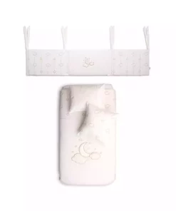 ست خواب ظریف luna شیری سانتی متر برند Funna Baby کد 1757007667