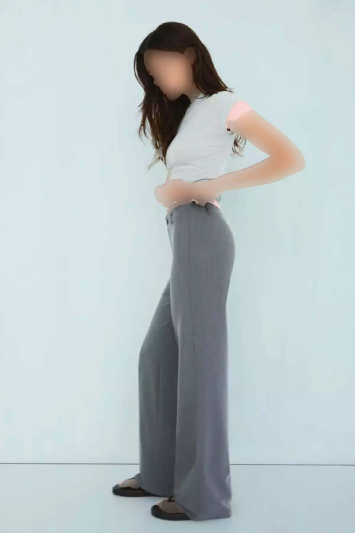 پاچه گشاد شلوار برند Bershka کد 1757385371