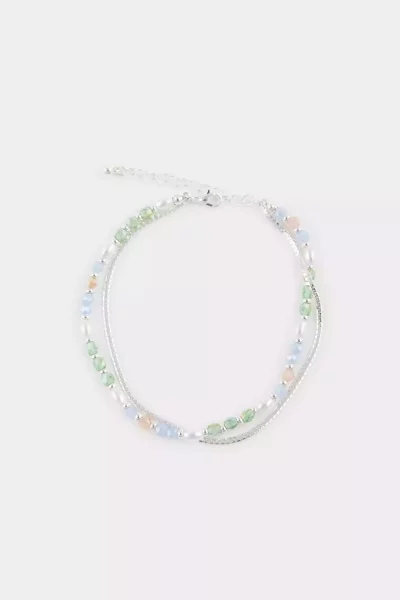 مروارید دوزی شده نقره ای زنانه برند Defacto کد 1757272449