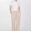 برش ساده طرحدار دوخته شده شلوار برند MANGO کد 1757382069
