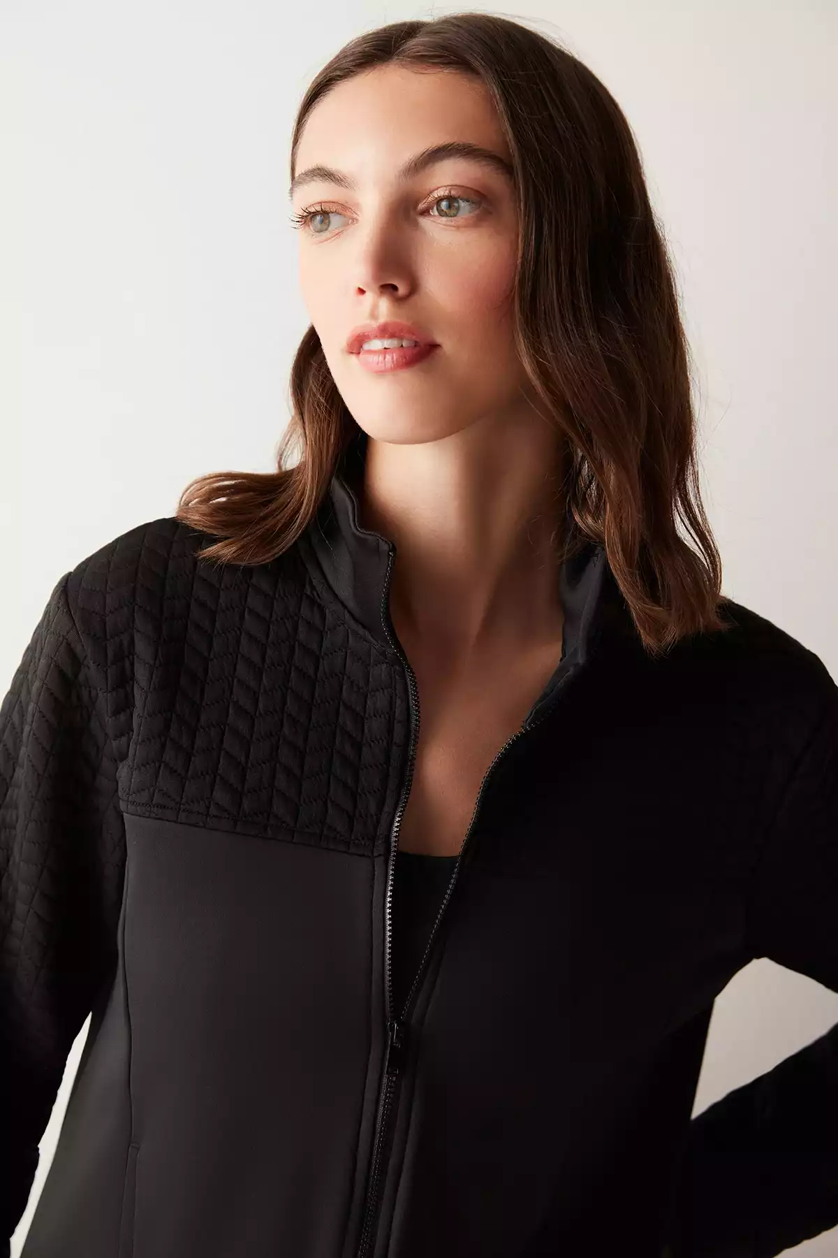 کت پنبه دوزی شده مشکی برند Penti کد 1758269470