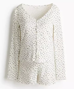 لباس راحتی طرحدار سوراخ برند H&M کد 1758048664