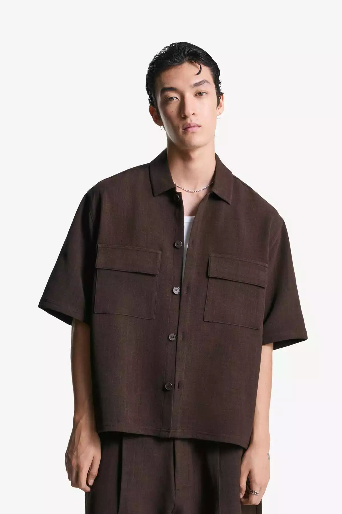 پیراهن آستین کوتاه برند Bershka کد 1757755089