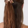 گیره ست کوچک گلدار برند Stradivarius کد 1757369827