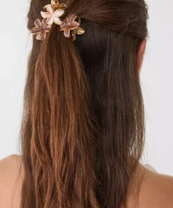گیره ست کوچک گلدار برند Stradivarius کد 1757369827