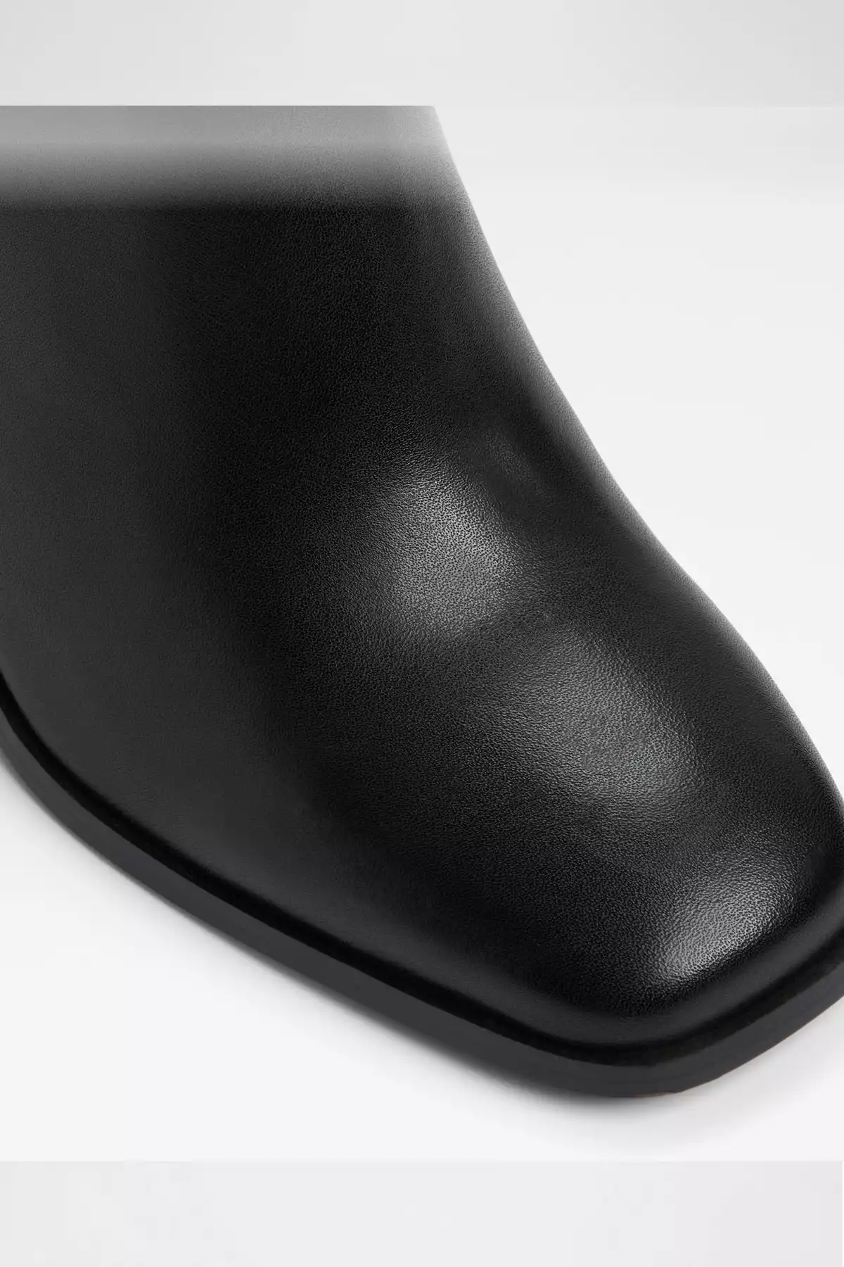 چکمه پاشنه بلند زنانه مشکی رو چرم اصل برند Aldo کد 1758505387