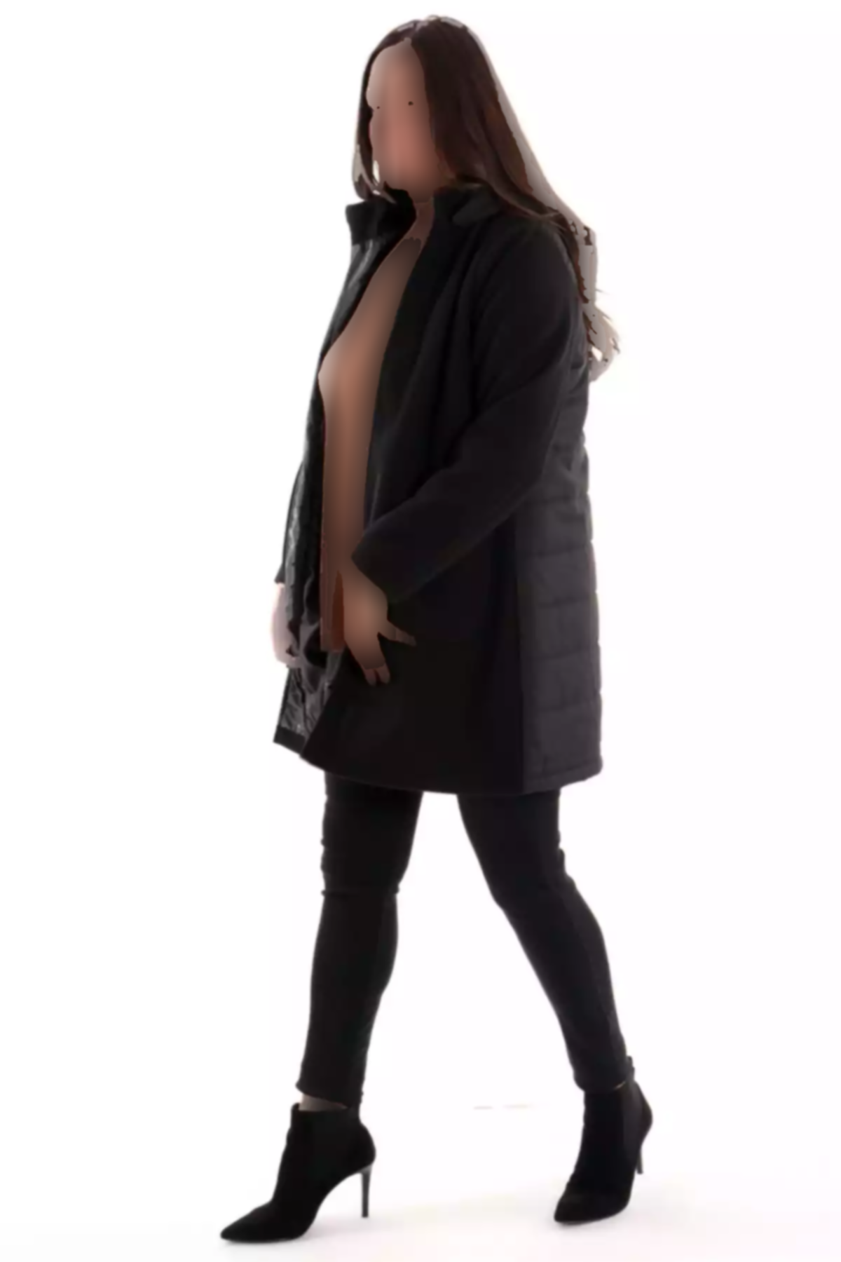 پنبه دوزی شده عقب پالتو مشکی برند metpoint کد 1757072470