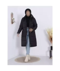 طرحدار کلاهدار بلند کابانیه برند Melek Moda کد 1757338989