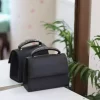کیف دوشی مجلسی طرح‎دار مشکی زنانه برند Moom Bag کد 1758390673