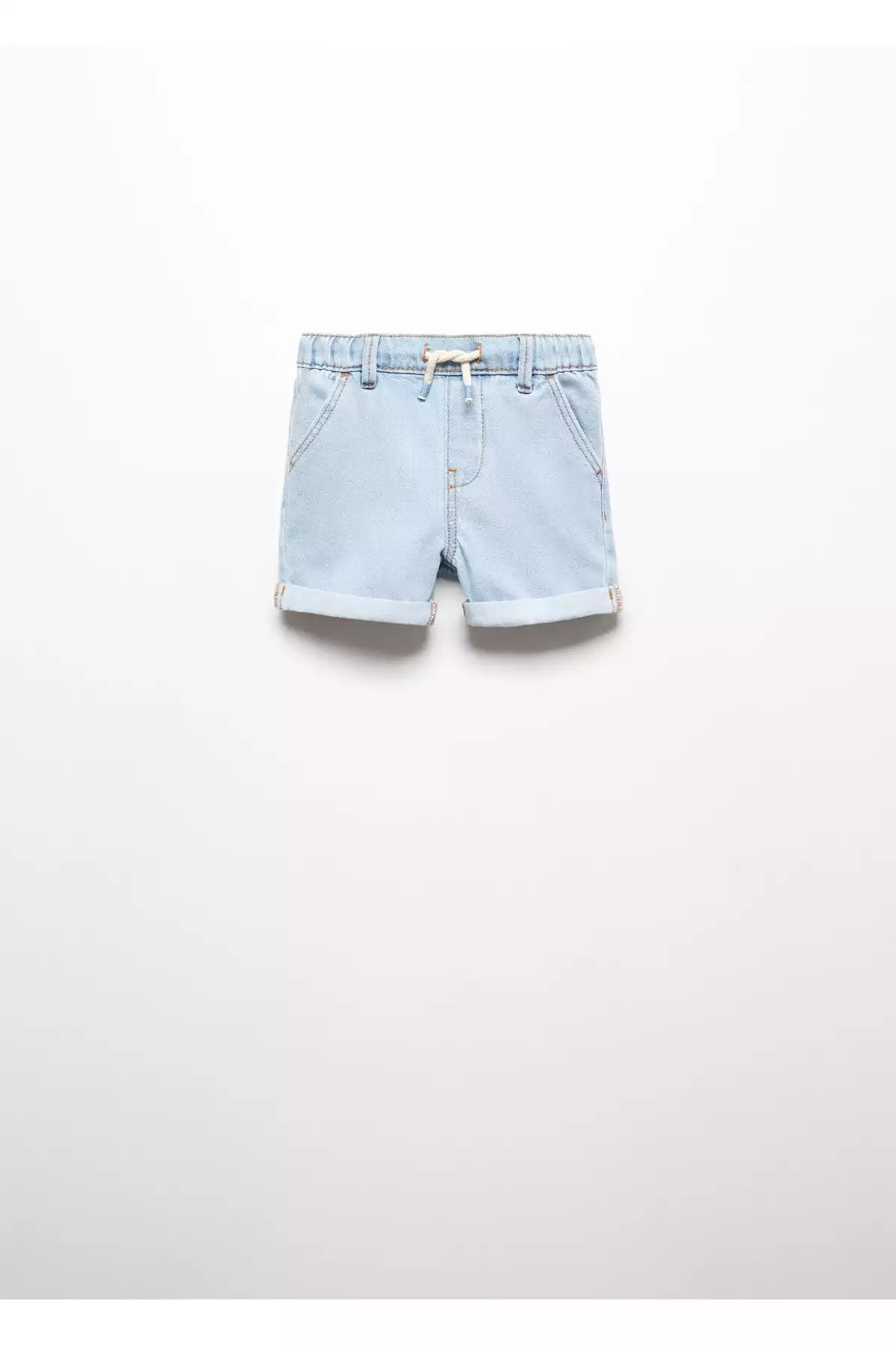 شلوارک کودک جین روشن پسر برند MANGO کد 1758255782