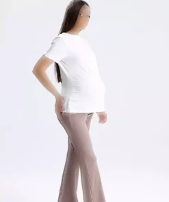 پنبه ای یقه گرد انحلال بارداری برند KATLİN MATERNİTY WEAR کد 1758474728