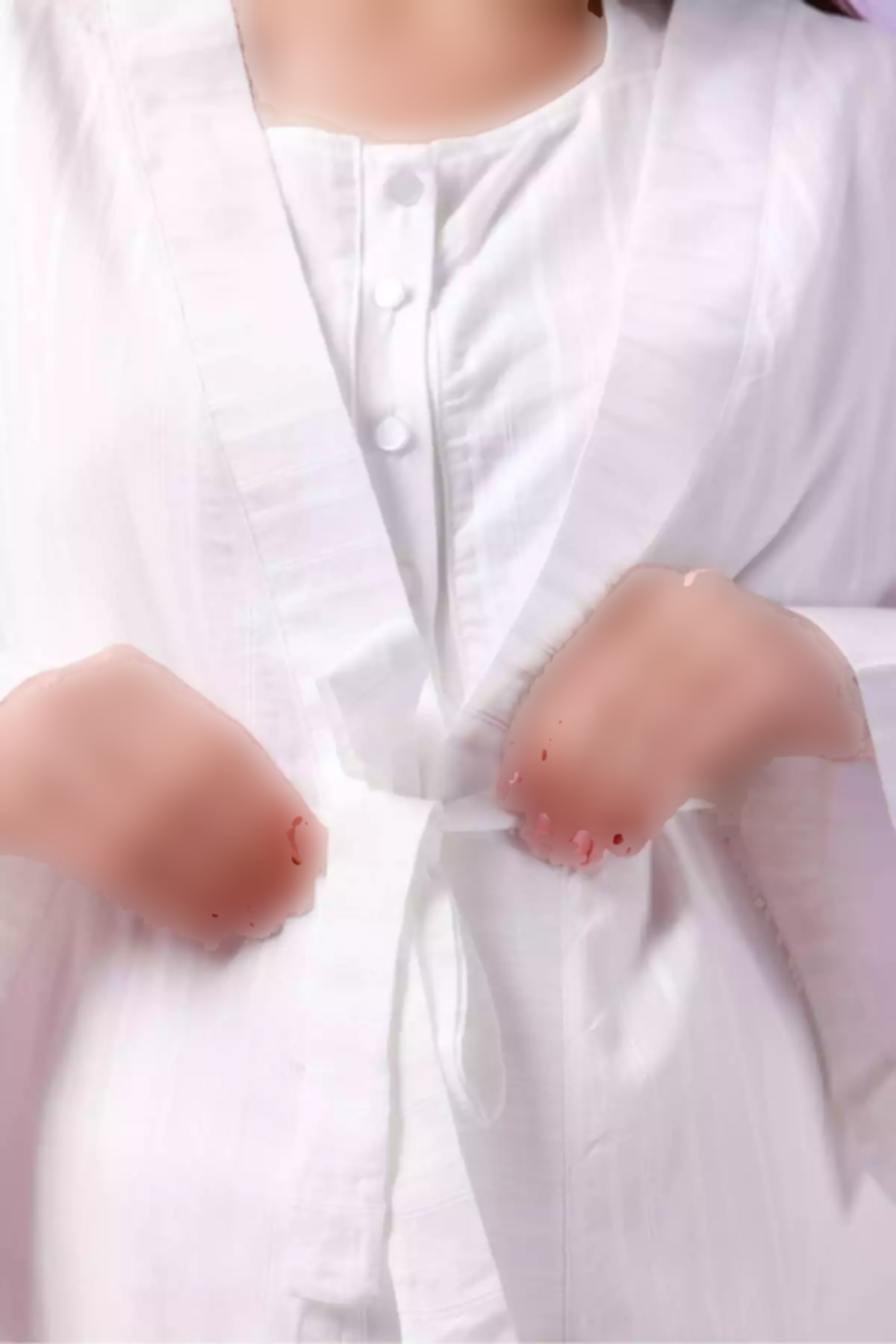 ست لباس راحتی دکمهدار پنبه ای طراحی ویژه جاکاردار شیری بارداری زنانه برند Lohusa Homewear کد 1757668690