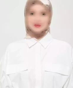 روسری لیز نمیخورد روزانه طرحدار چاپی چند رنگ غیر کریستالی برند Madame Polo کد 1757934730