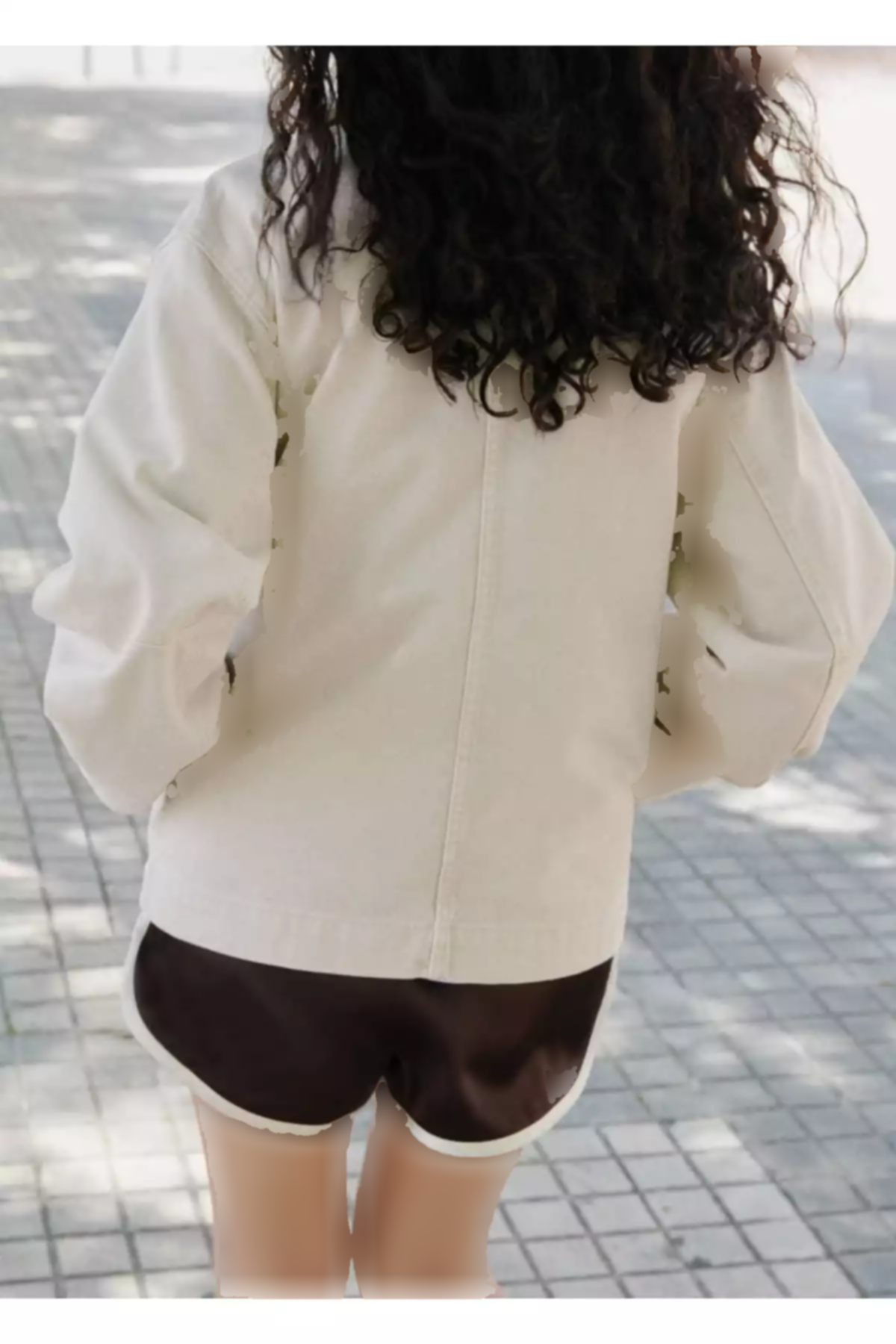 شلوارک نواری کنتراست برند MANGO کد 1758474670