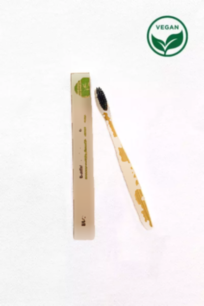 مسواک ریسه ای بامبو 1000 طبیعی قابل تجزیه زیستی وگان برند Wonwood کد 1757335395