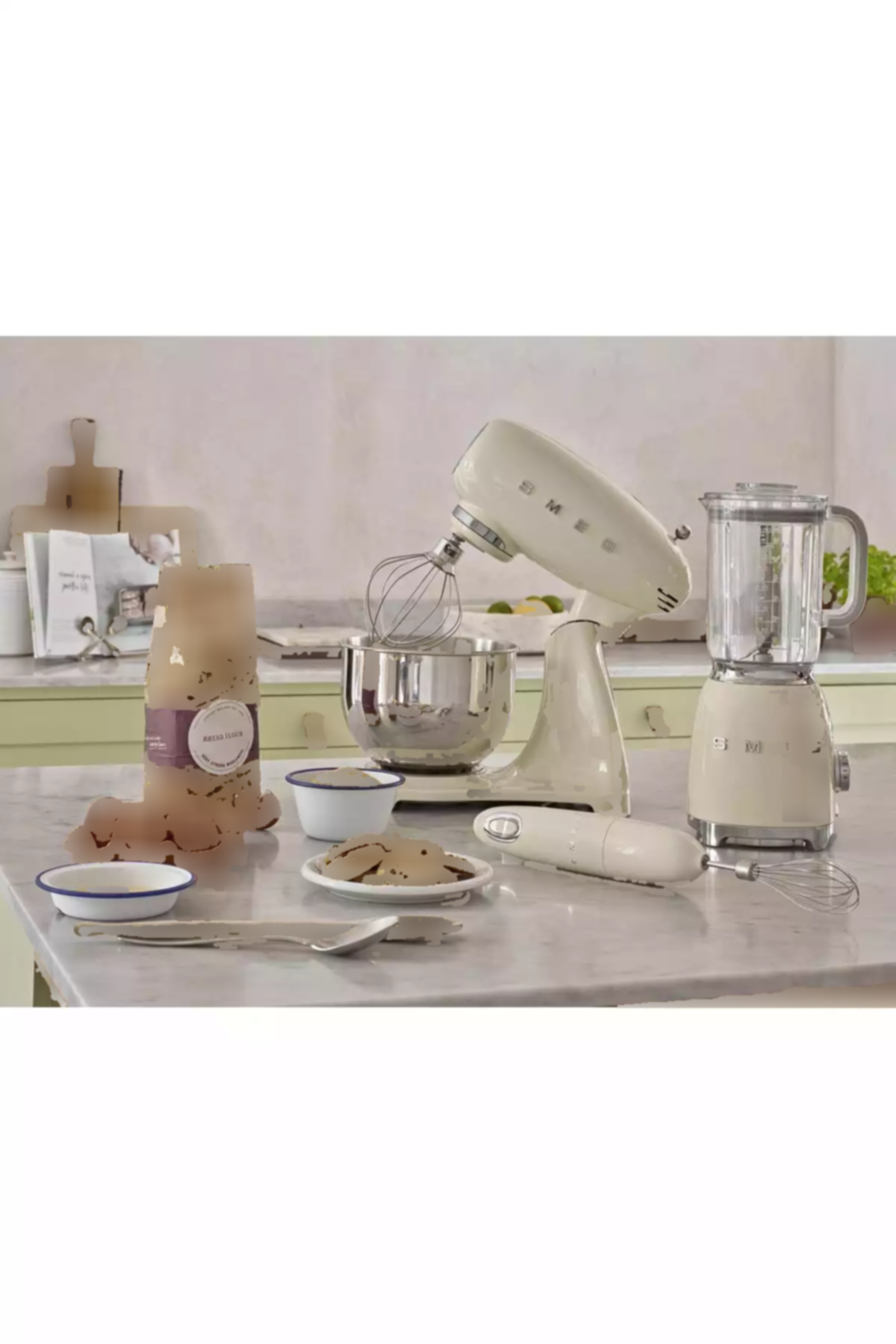 دستگاه مخلوط کن خمیر کرمی برند Smeg کد 1759198866