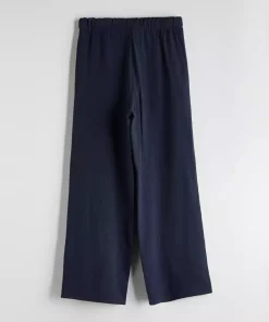 کمر کشی muslin بافتنی شلوار زنانه برند LC Waikiki کد 1758314472