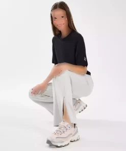 شلوار راحتی عریض متناسب طوسی زنانه سالن استراحت برند Skechers کد 1758048124