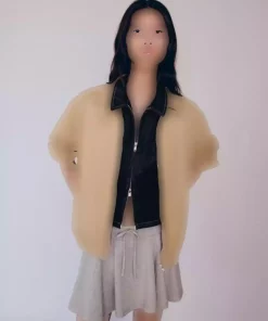 کت گشاد بامبر برند MANGO کد 1758264186