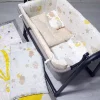 گهواره ست خواب کودک 5کتان سایه بان برند Baby Clime کد 1757076068