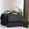 کیف دوشی مجلسی طرحدار مشکی زنانه برند Moom Bag کد 1758390673