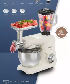 دستگاه مخلوط کن خمیر آشپزخانه چند کاربردی برند Sinbo کد 1759200070