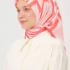 روسری پارچه دیجیتالی تویل چند رنگ 90x90cm برند Madame Polo کد 1757932863