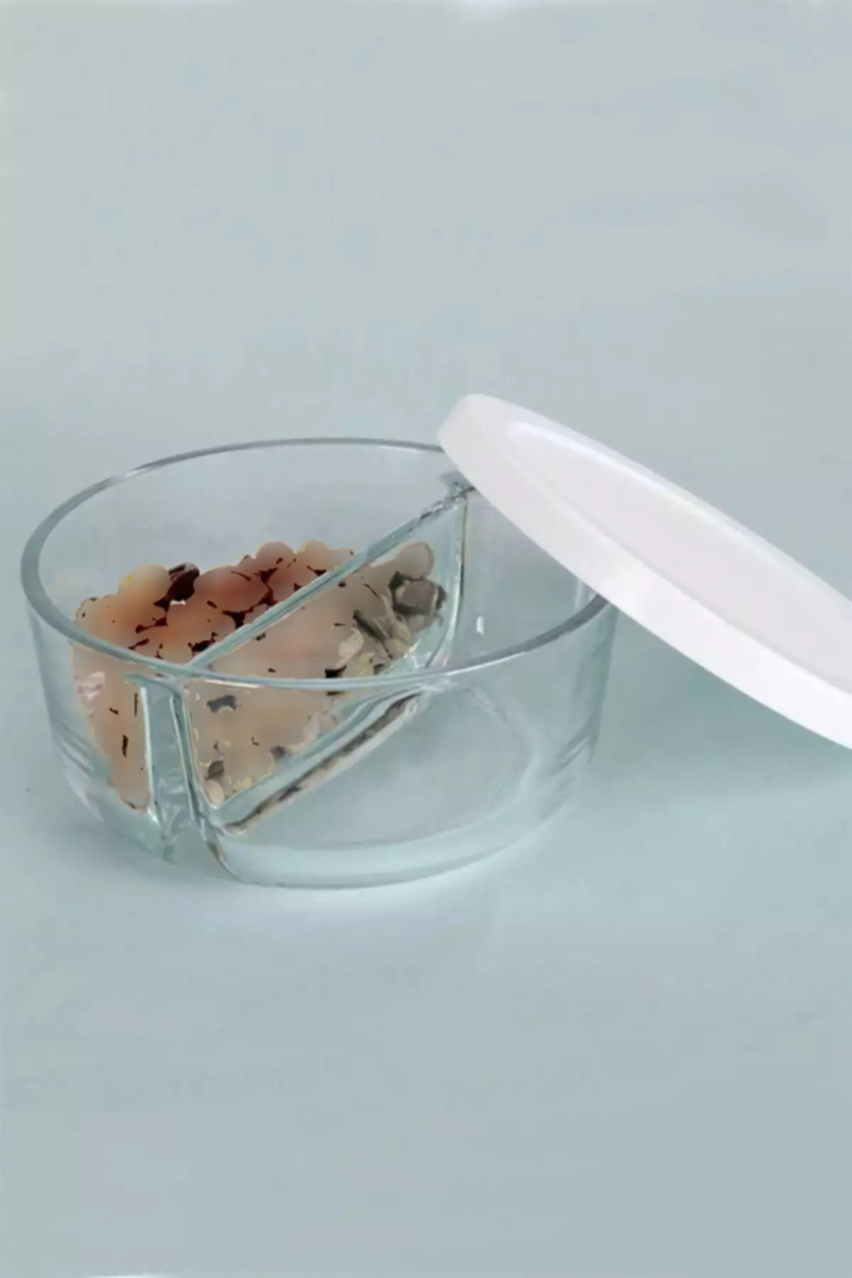 ظرف نگهداری ست صبحانه شیشه ای دربدار دو تکه برند Paşabahçe کد 1758192077