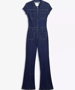 سرهمی بلند جین برند Bershka کد 1757716870