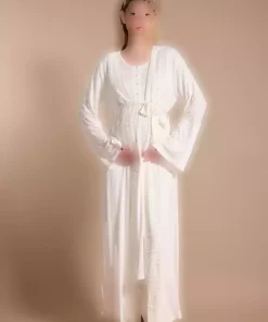 ست لباس شب کامل بلند و گشاد قد برند Rimel Homewear کد 1758057672
