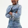 دامن جین بالن برند H&M کد 1757283667