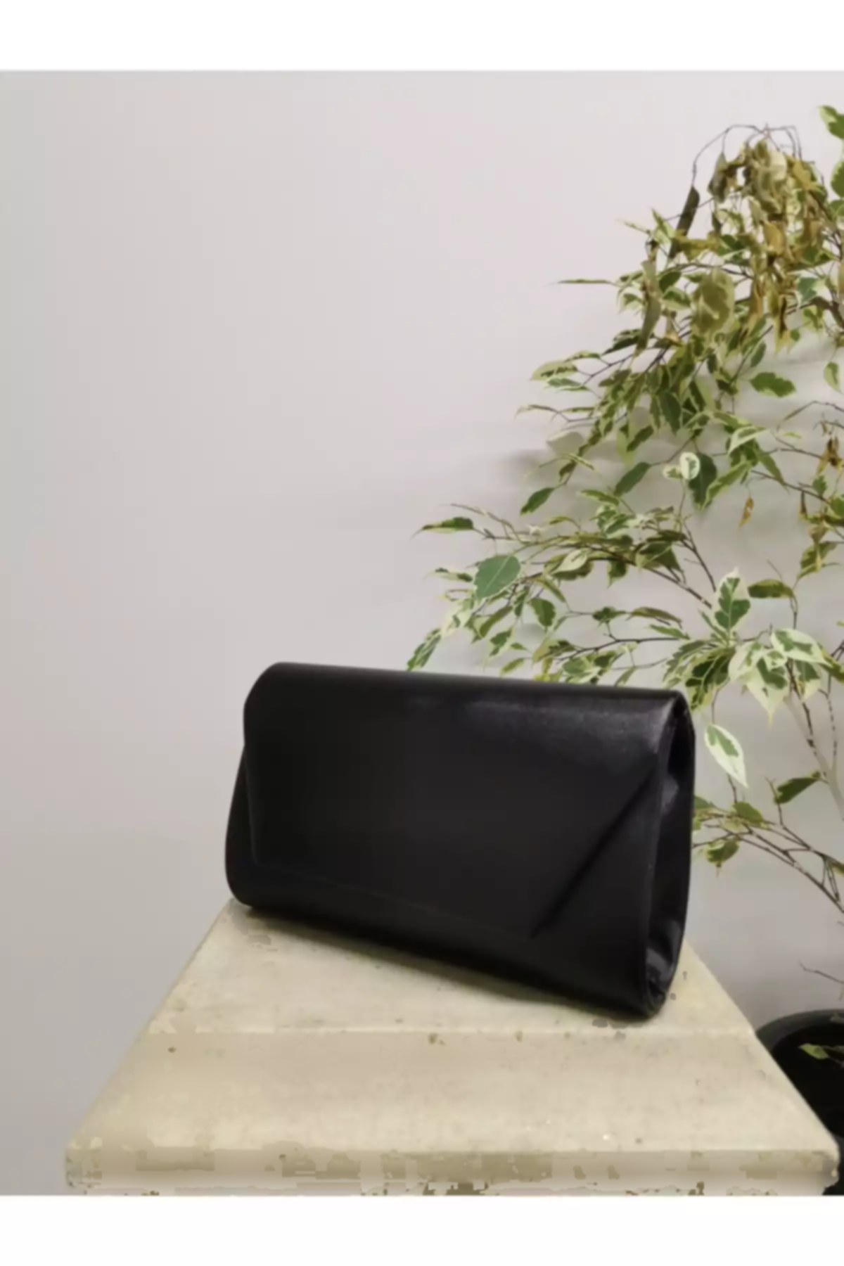 مجلسی شب زنانه زنجیردار پارچه کیف مشکی برند NAZART کد 1758397265