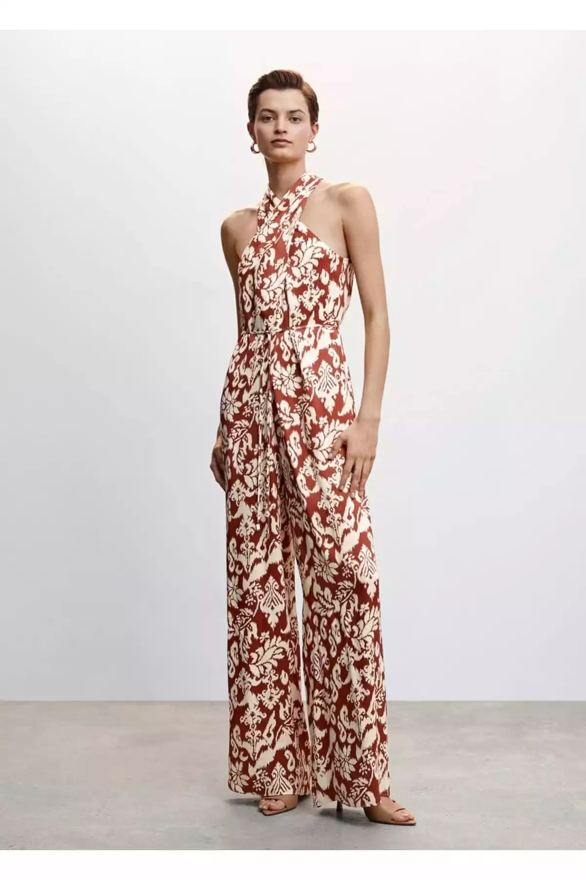 سرهمی برش پاپیونی برند MANGO کد 1757738588