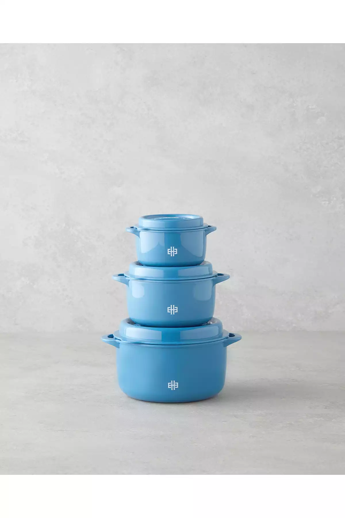 جعبه ناهار غذا پلاستیکی آبی برند English Home کد 1758490266