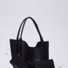 کیف دوشی با چرم مصنوعی آرایش دستی زنانه مشکی برند Shaka کد 1758152466