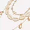 گردنبند ست صدفدار آبی برند Bershka کد 1757265909