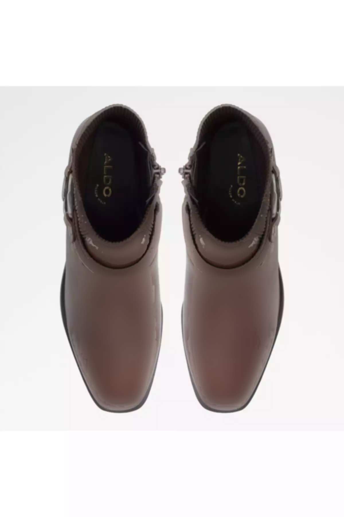 ساده پوتین زنانه قهوه چرم اصل برند Aldo کد 1758505389