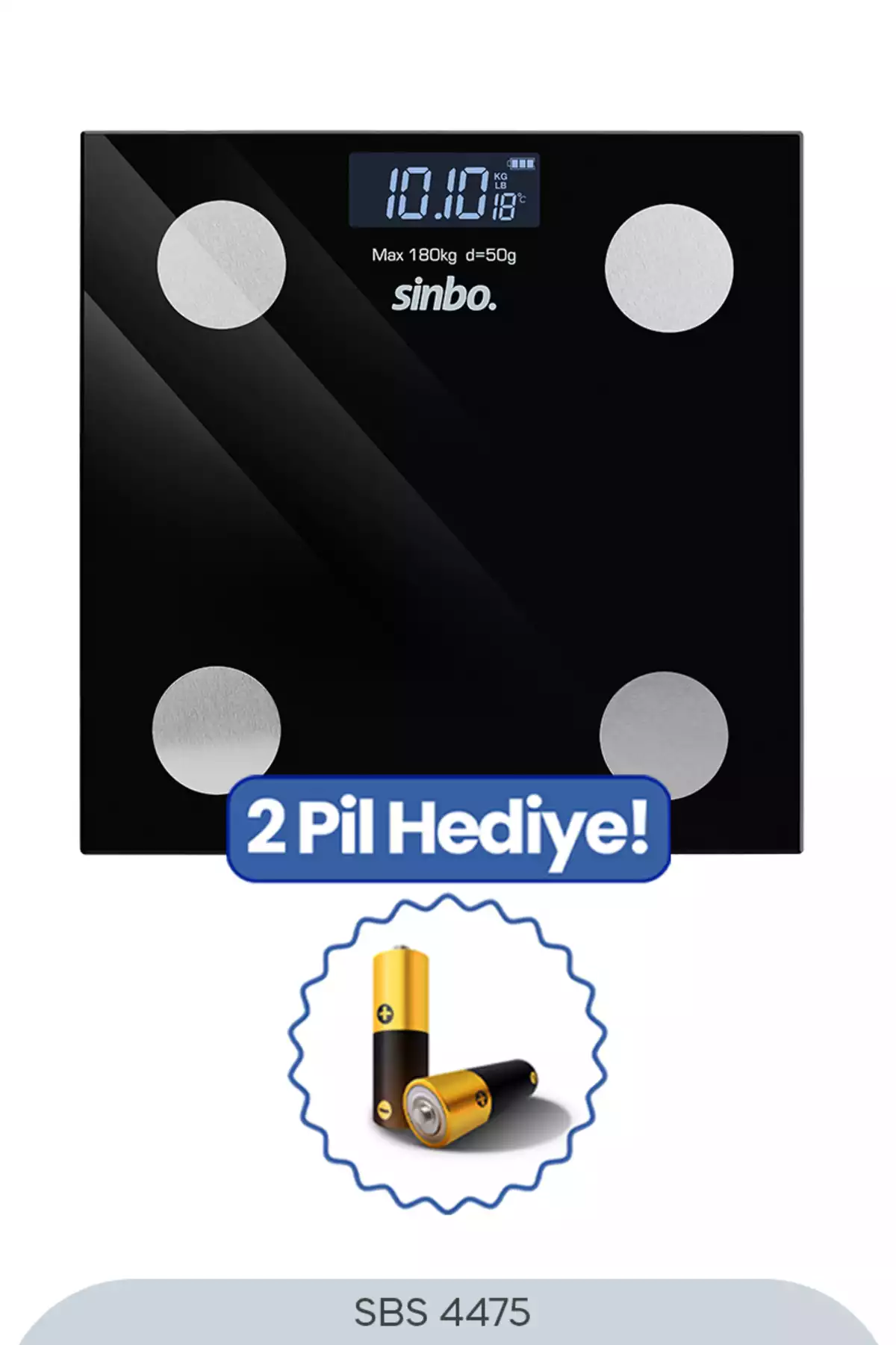 سنج بدن دیجیتالی آب فهرست مطالب جرم روغنی برند Sinbo کد 1757776509