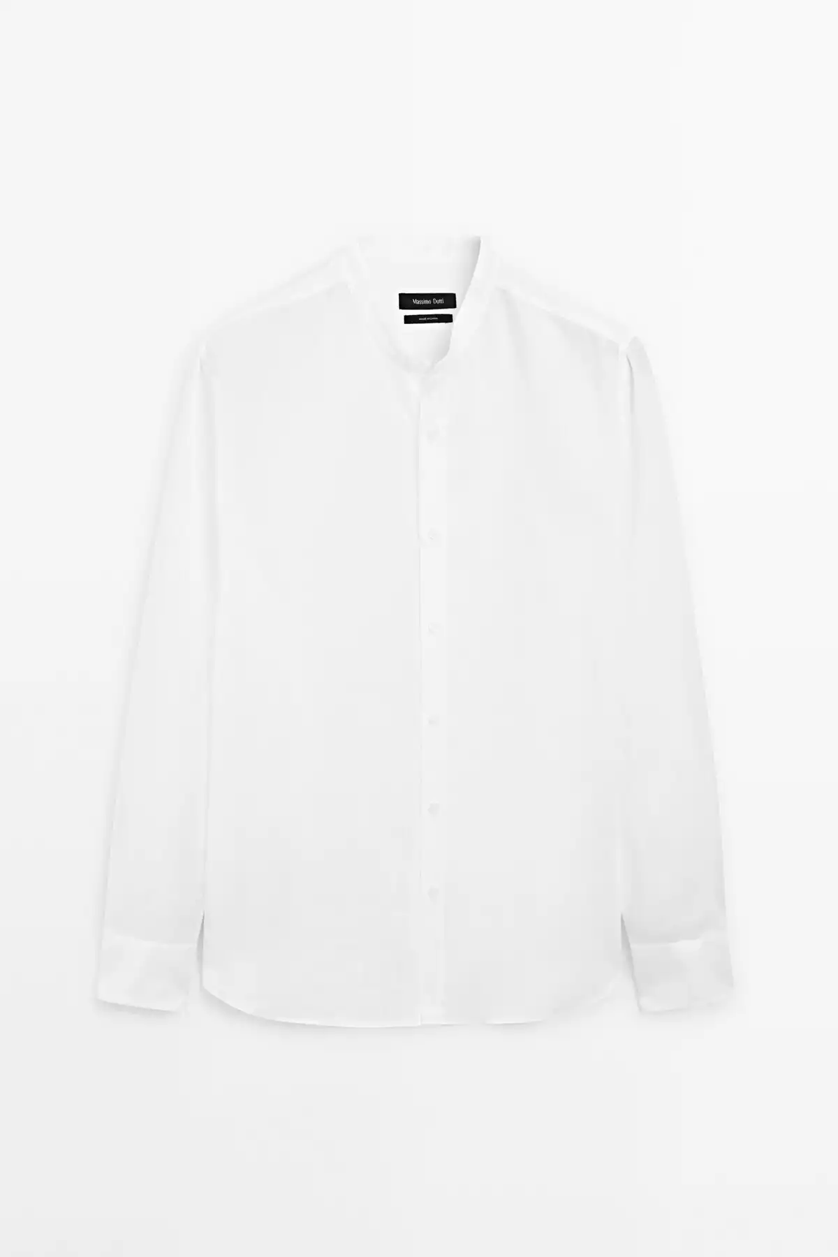 پیراهن متناسب یقه دیپلمات 100کتان برند Massimo Dutti کد 1757758929