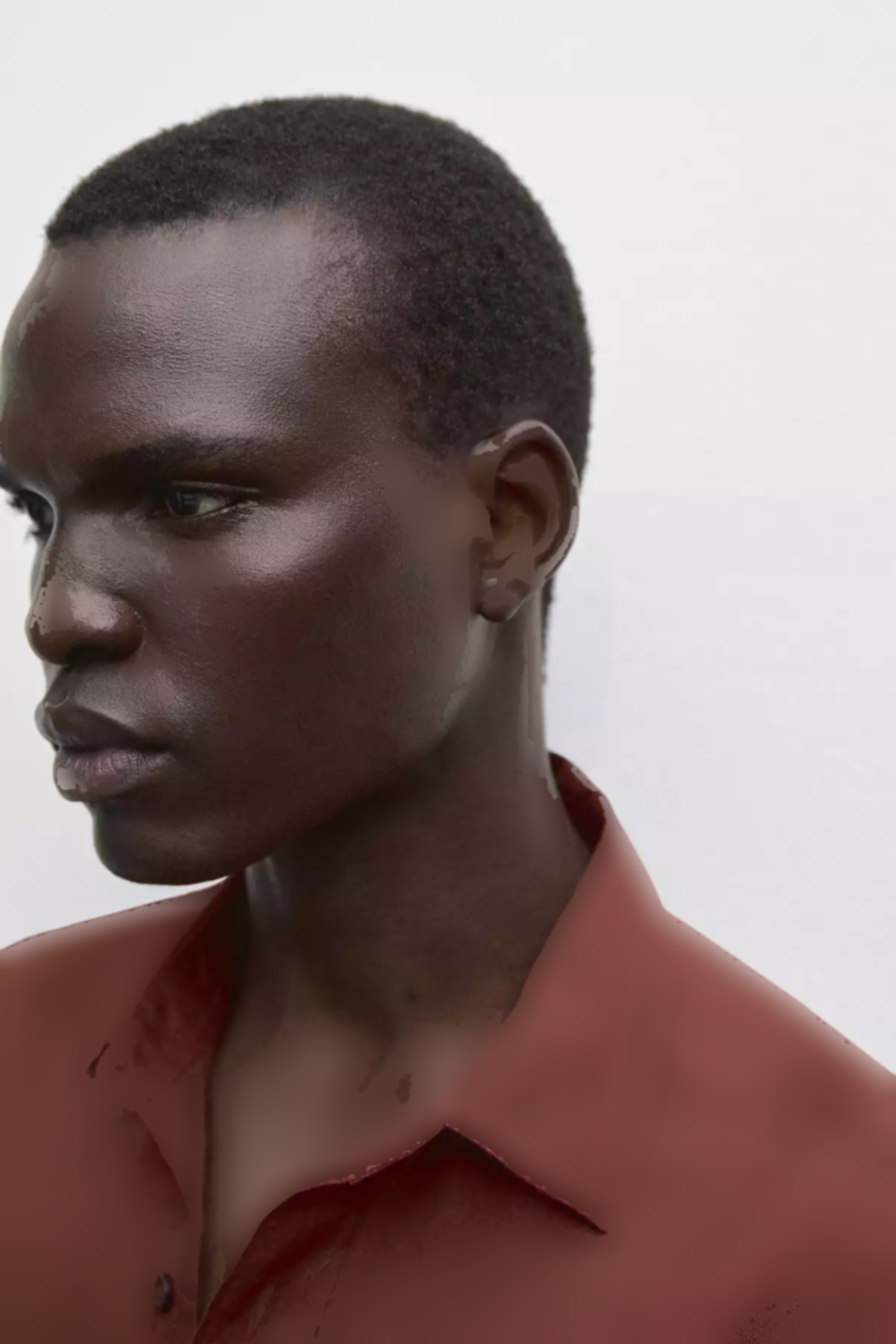 پیراهن اسلیم فیت 100کتان برند Massimo Dutti کد 1757751969