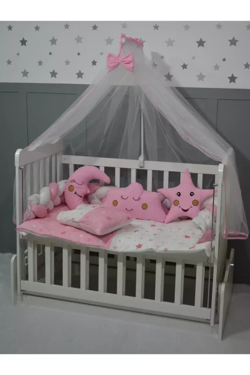 ست خواب کودک بافتنی 9تکه برند FISTIK BEBE کد 1756950070