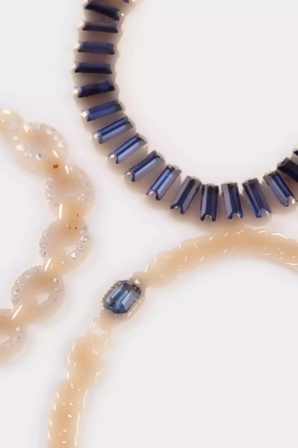 دستبند نگین دار طلایی زنانه برند Defacto کد 1757272689