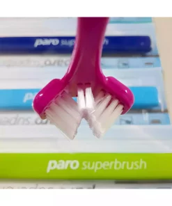 مسواک با کیفیت مدرن بلند طراحی نوک سوئیس برند Paro کد 1757335271