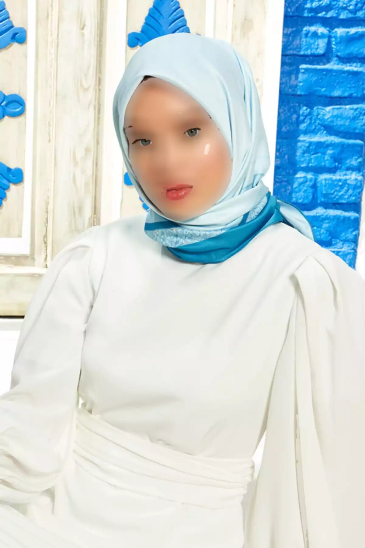 روسری سری روکوکو برند Madame Polo کد 1757935864