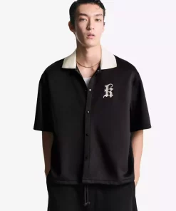پیراهن آستین کوتاه کار شده برند Bershka کد 1757754728