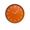 ساعت دیواری نارنجی یکدست 36cm برند HOMİNG کد 1758131467